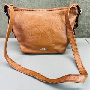Coach Vintage Brown Leather Shoulder Bag